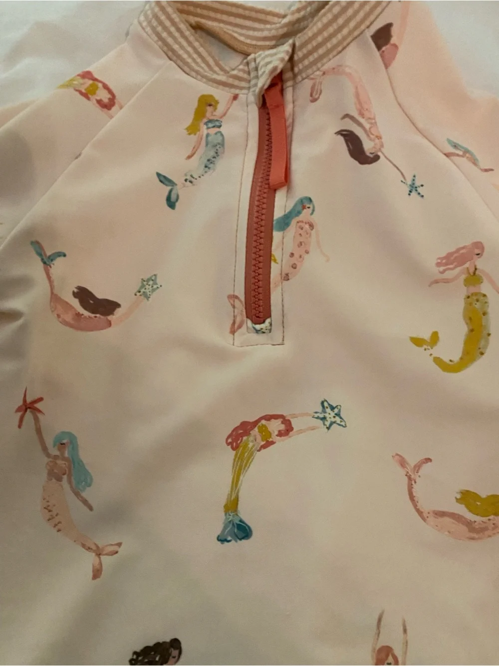 Pehr 2 piece Mermaid Rash Guard Swim Set 4-5T